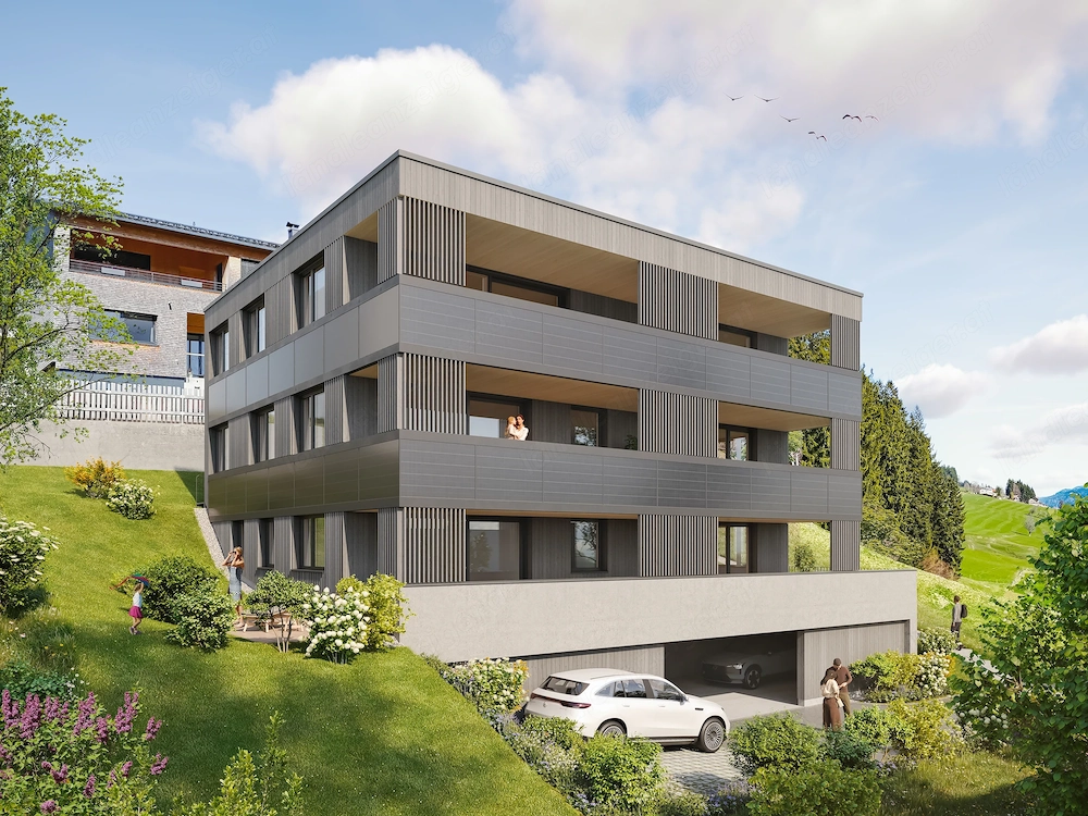 Exklusives Wohnen mit Weitblick in A-6934 Sulzberg Privates Wohnen auf höchstem Niveau