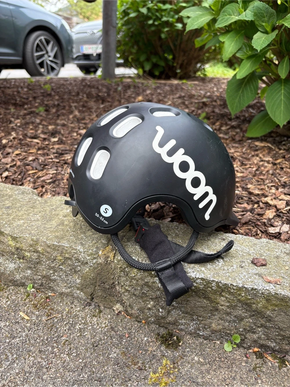 Woom Helm Größe S schwarz