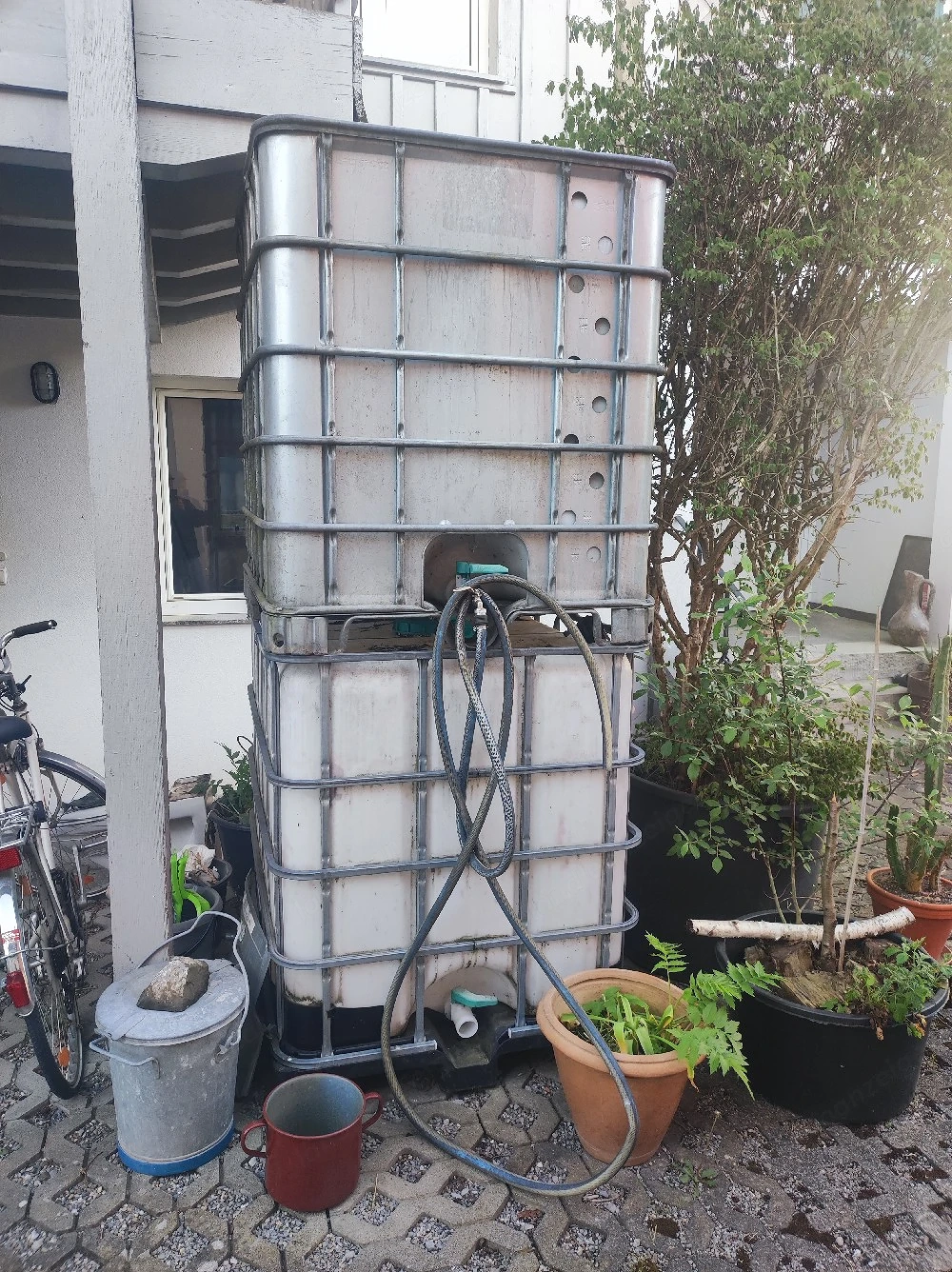 ibc container für regen