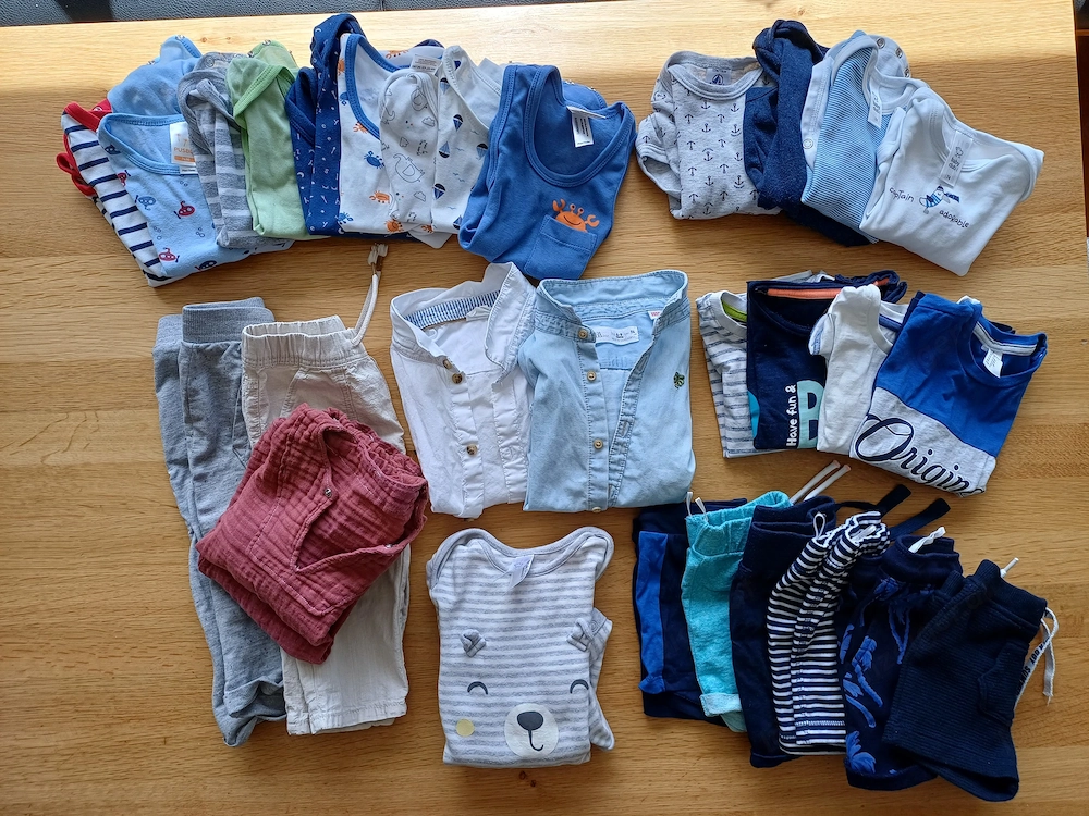 Buben Sommerbekleidung Gr. 74 