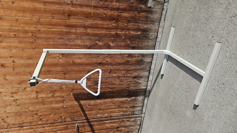 Pflegebett Aufrichthilfe