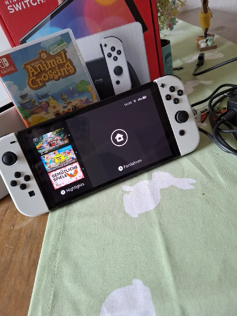Nintendo Switch OLED Weiß 