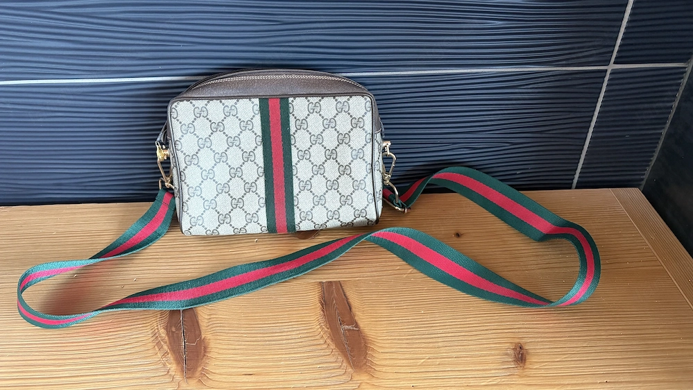 Gucci Ophidia Segeltuch Umhängetasche Vintage