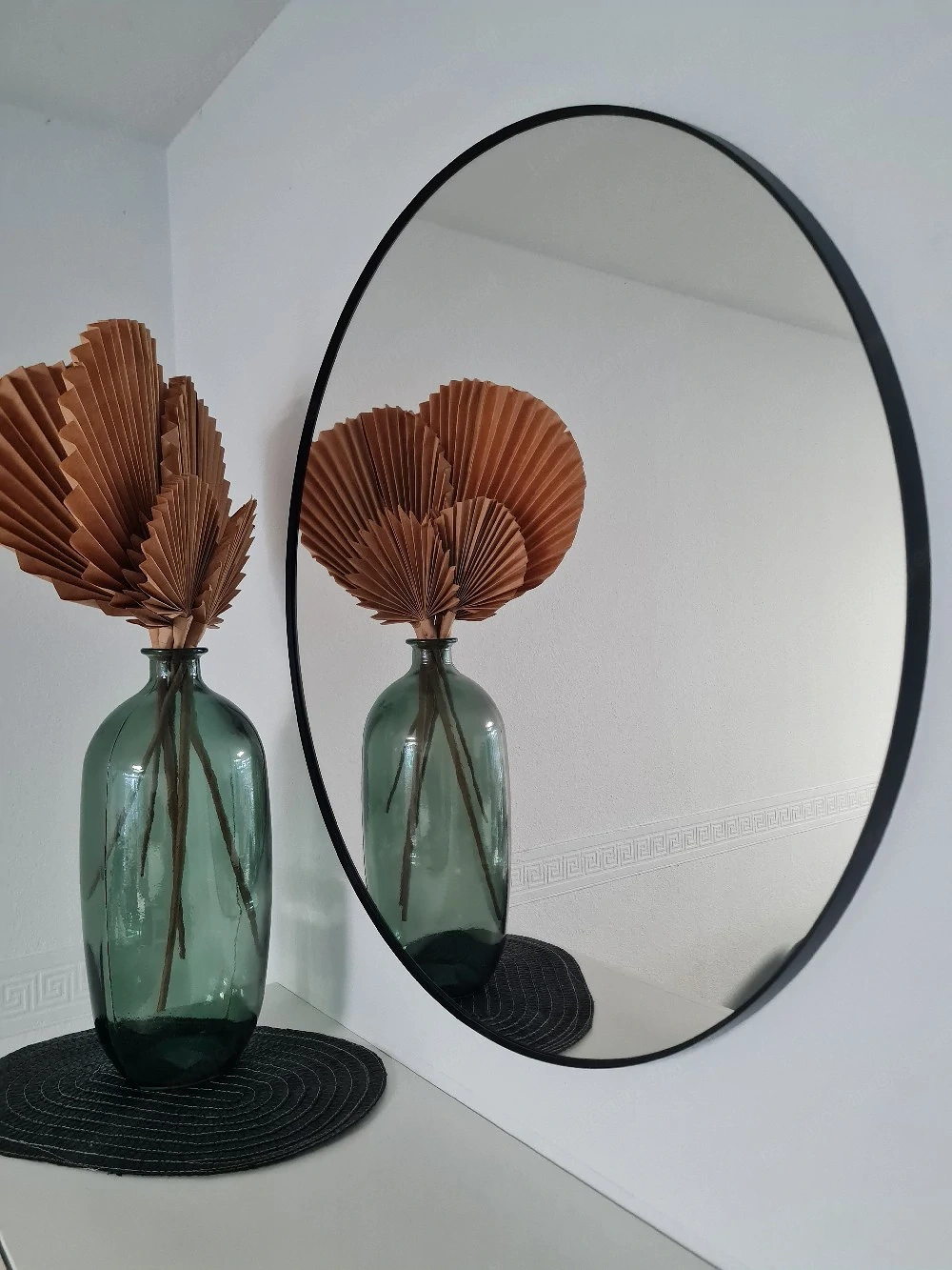 Hochwertiger Rundspiegel -   80 cm