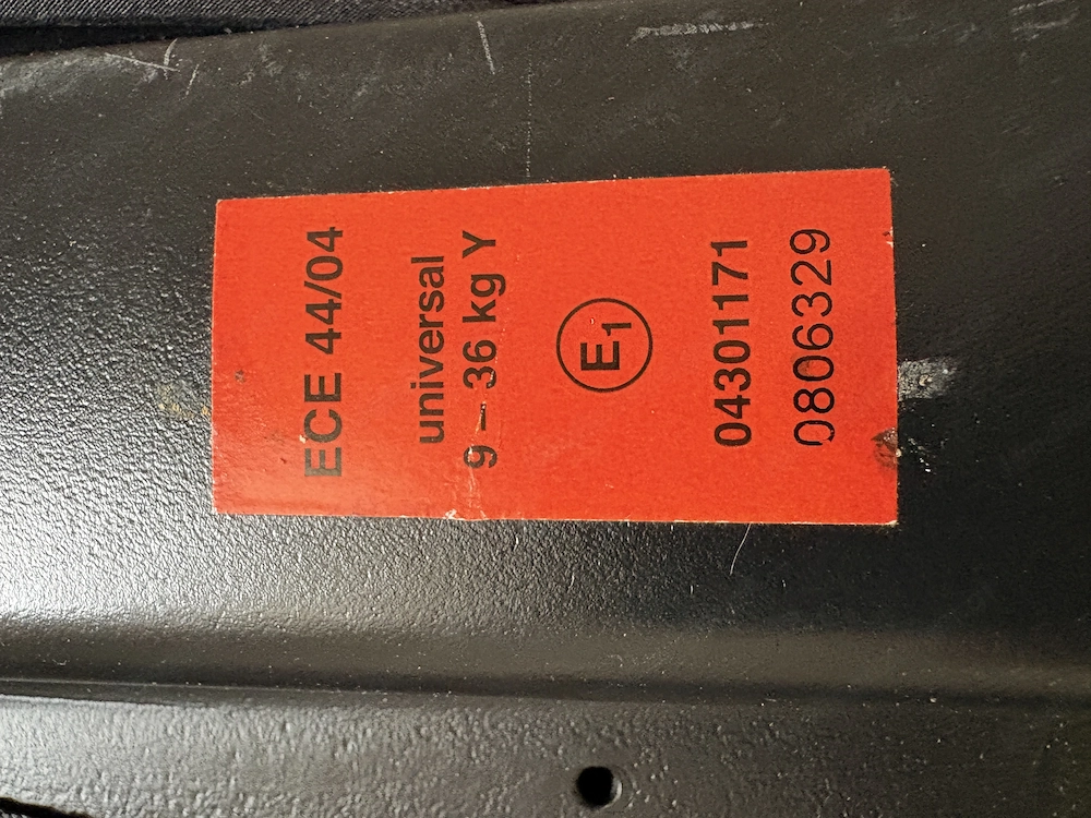 Recaro Kinderautositz um  50, 