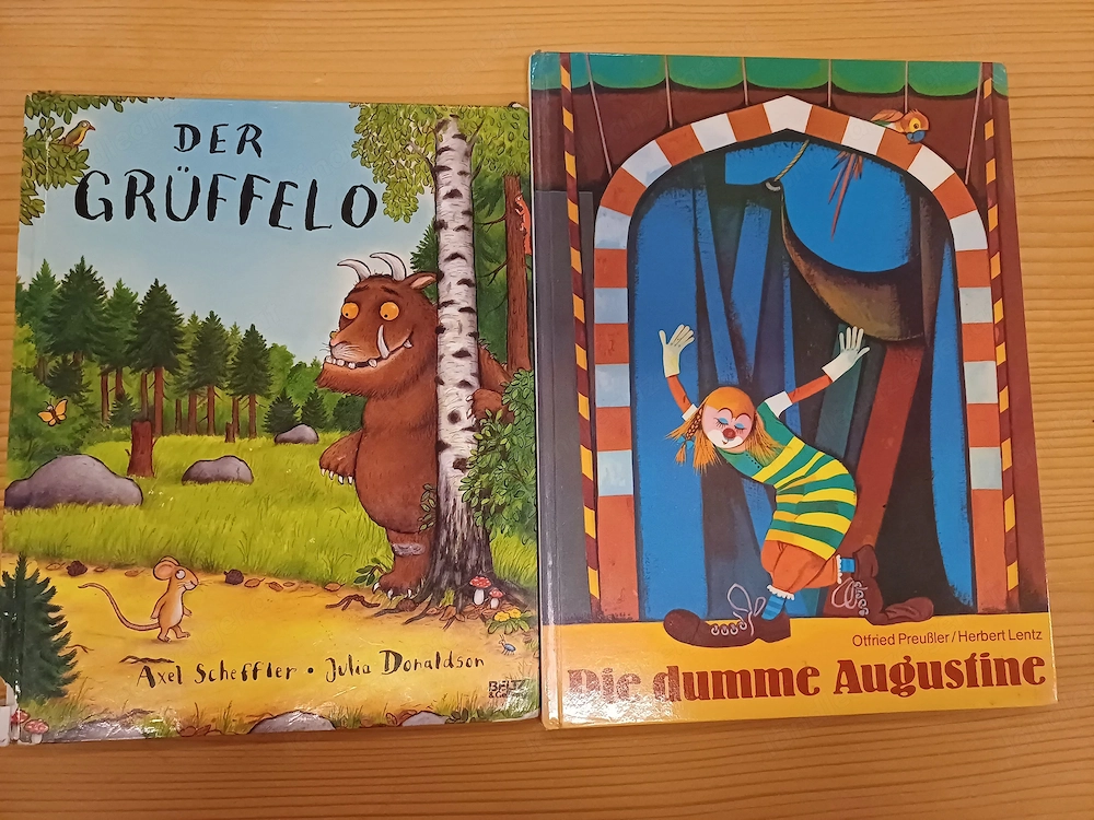 Bilderbücher "Grüffelo und Augustine" zu verkaufen 