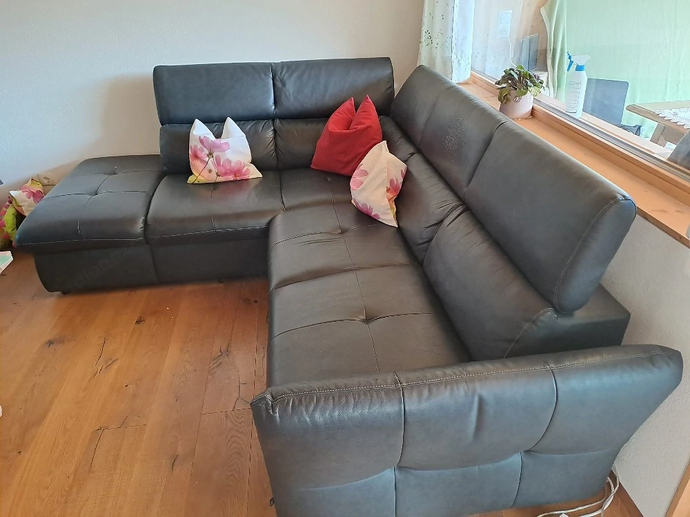 Kunstleder- Sofa