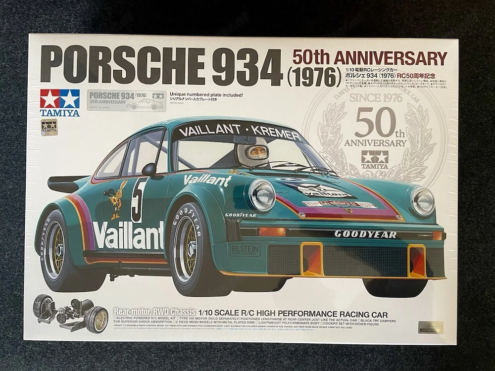 Tamiya 47524 Porsche 934 Neu OVP