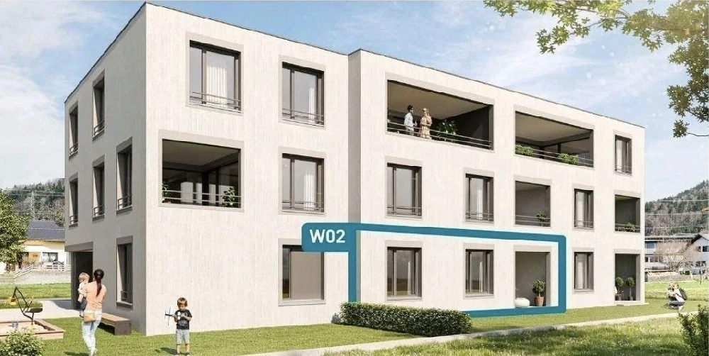 Hochwertige 2 Zimmer Gartenwohnung zu mieten