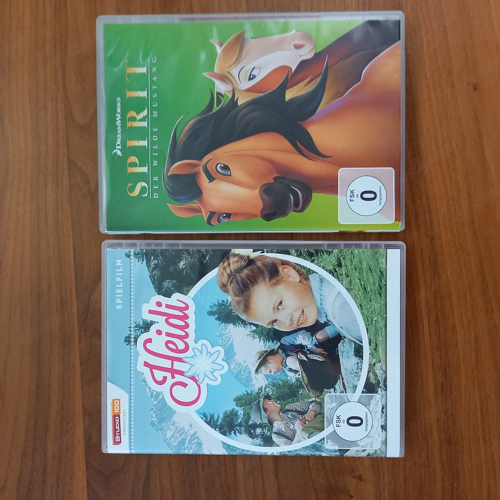 DVDs Heidi, Spirit