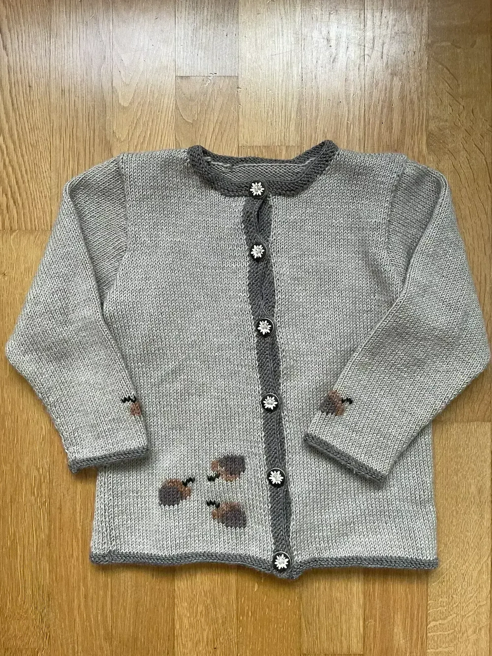Strickweste 122 128 wie neu