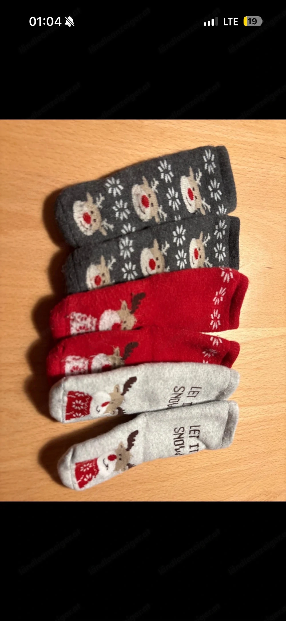 Kleidungspaket Weihnachten