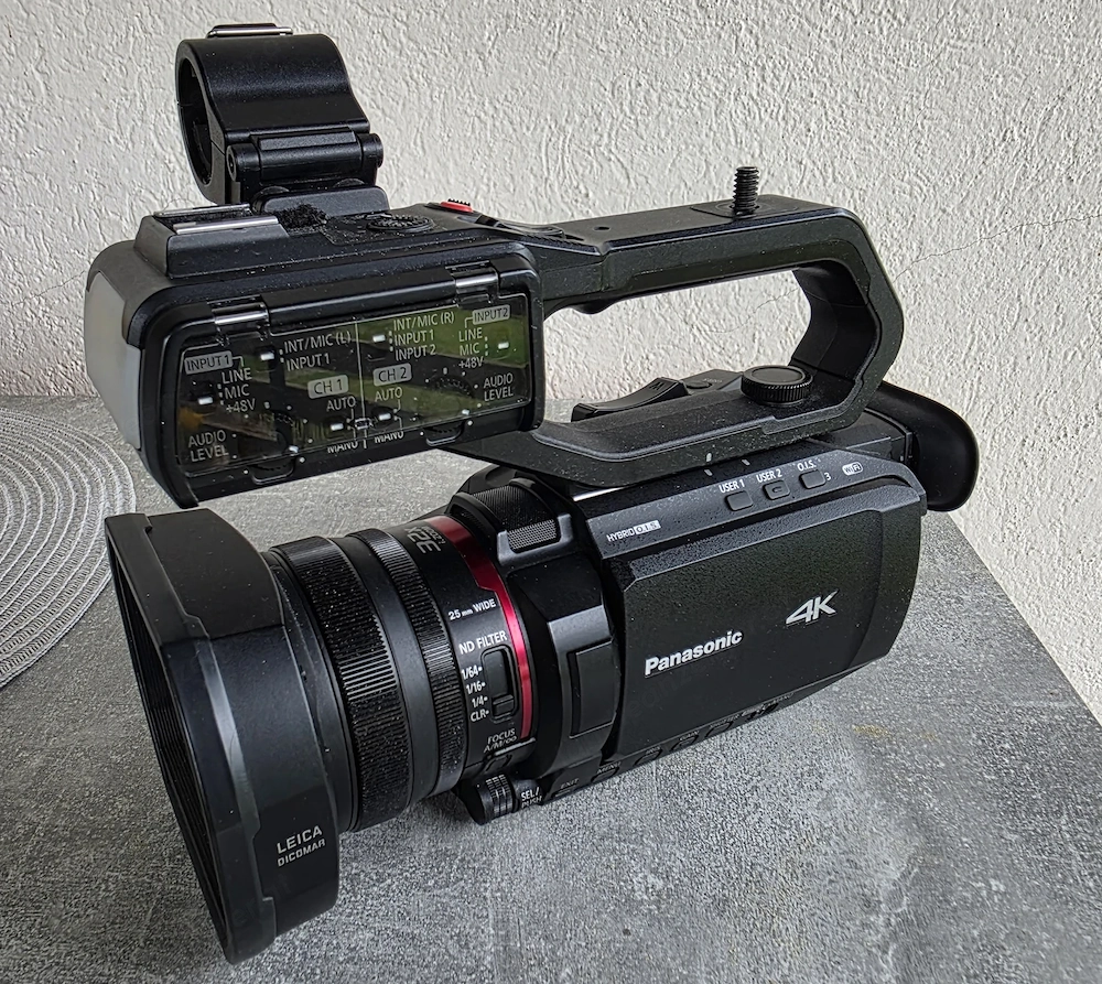 Panasonic HC-X2000E 4K Digitaler Camcorder - Zustand TOP - wegen Umstellung auf PRP System