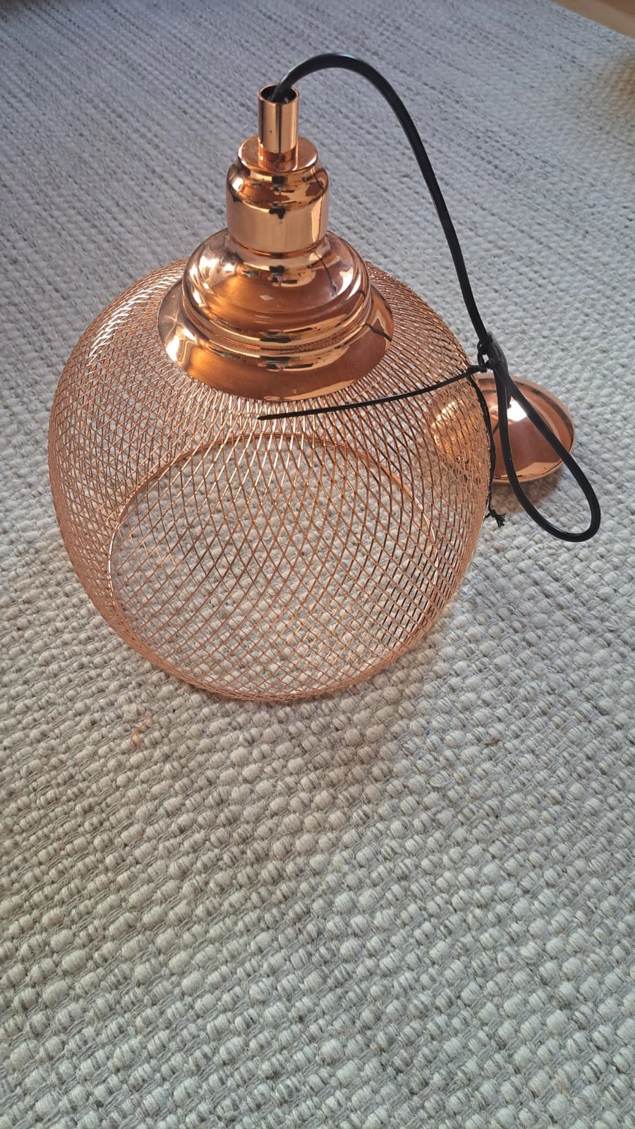 Messinglampe