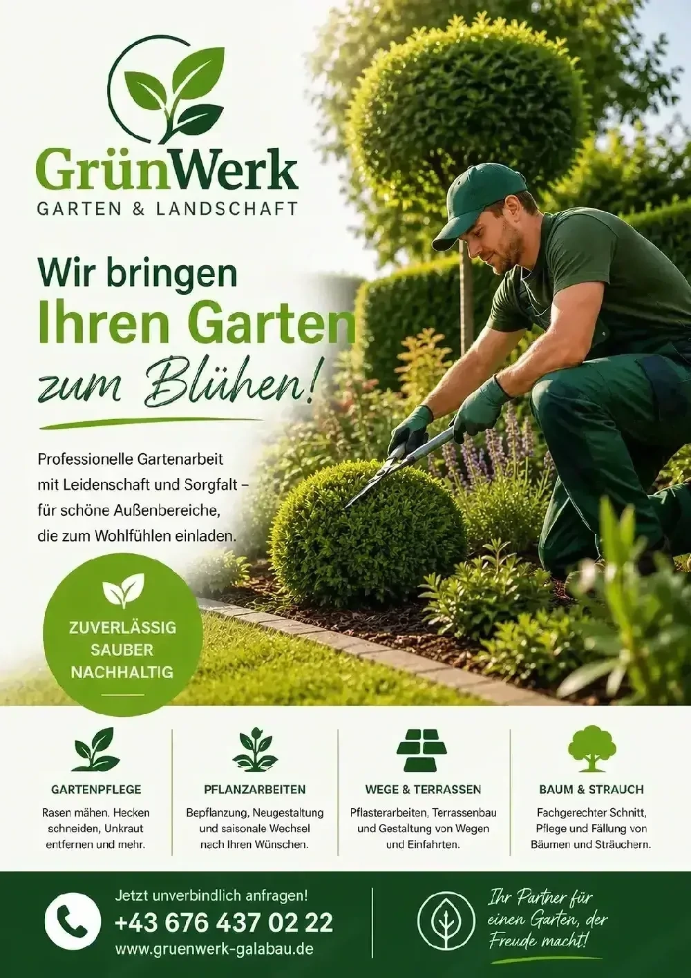 Gartenarbeit Gärtner 