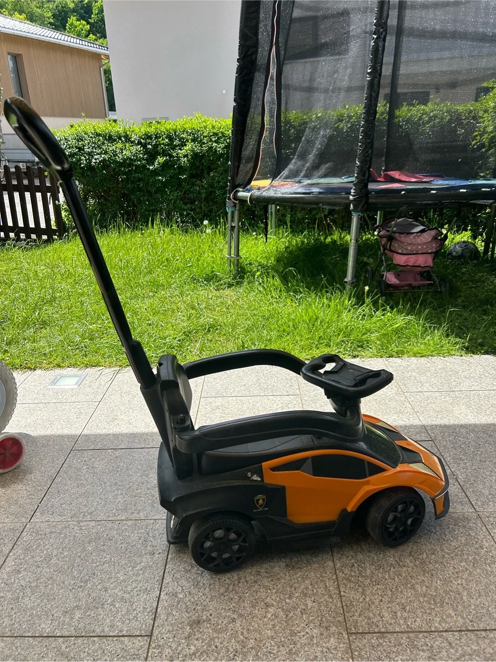 Kinder Auto mit Schiebestange
