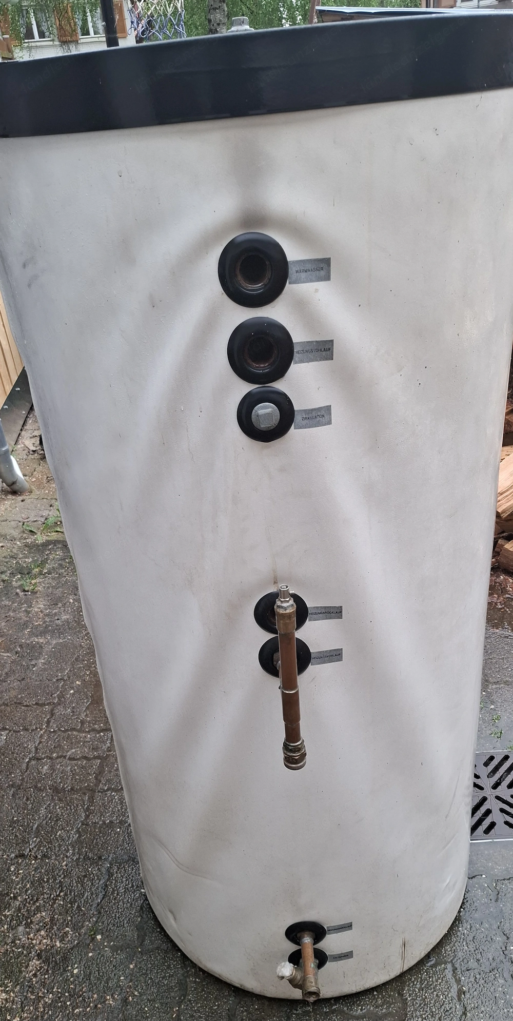 Solarboiler mit separatem Heizungswärmetauscher
