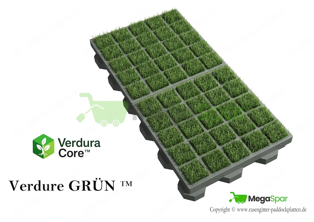 Paddockgitter für Matsch - Bodenschutzplatten & Rasengitterplatten Verdure Core