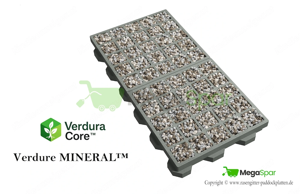Bodenstabilisierung mit Rasengittern & Paddockplatten Verdura Core - Schwerlastmatten