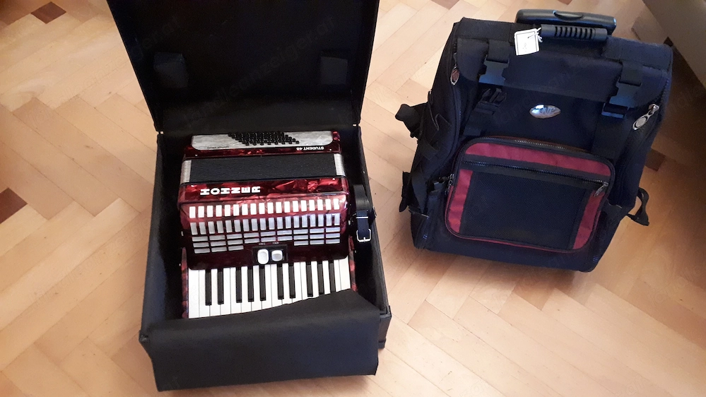 Hohner Akkordeon 48 Bässe