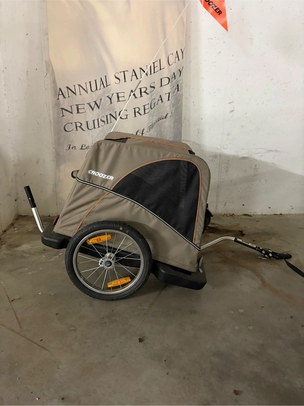 Hunde-Fahrrad-Anhänger Croozer