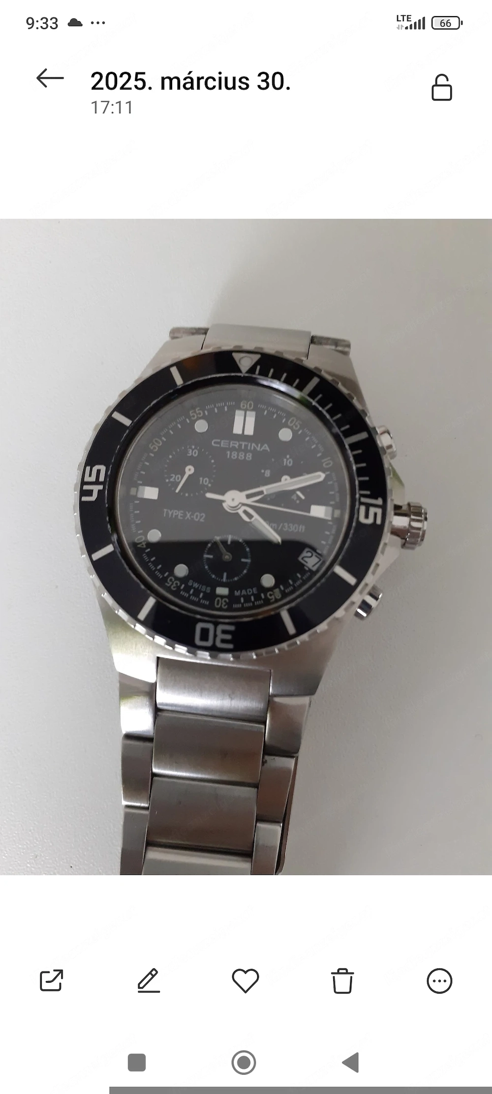 Cettina Herren Armbanduhr