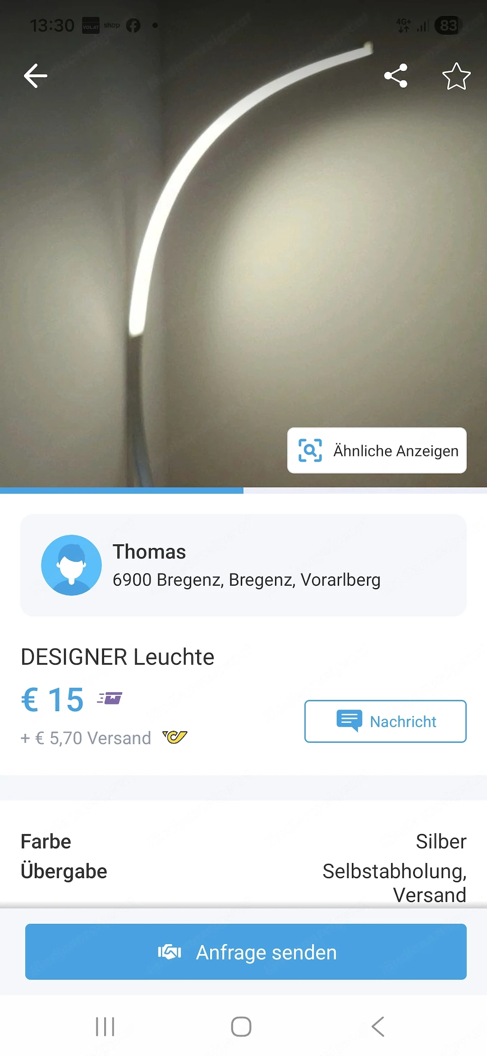Designer Leuchte