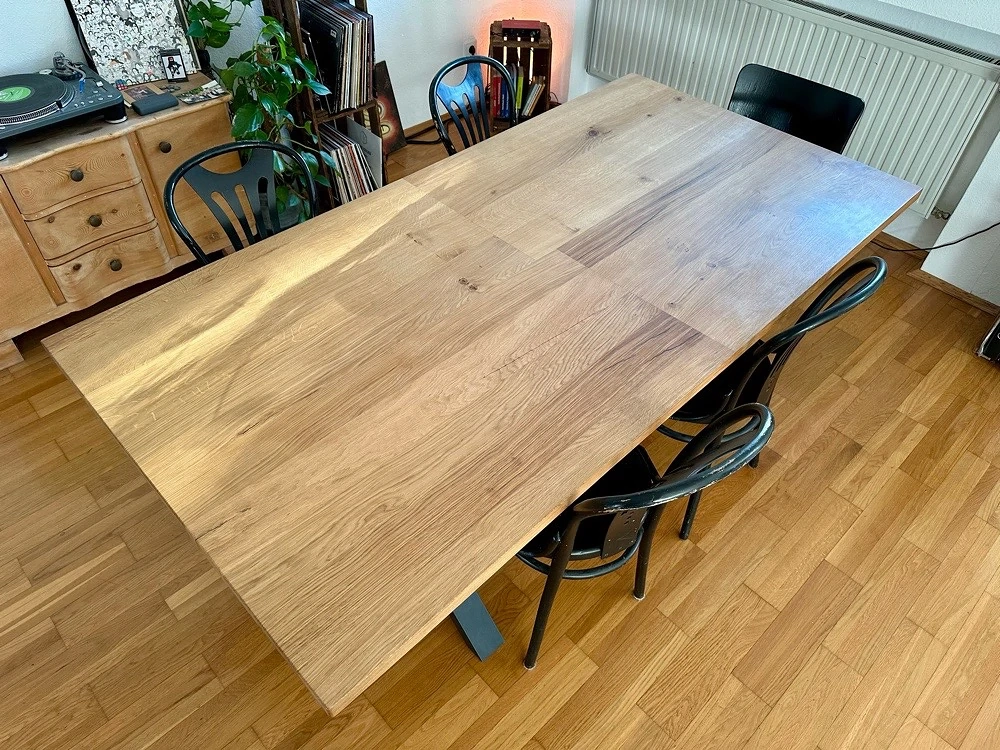 Eichentisch Massiv 200x102cm