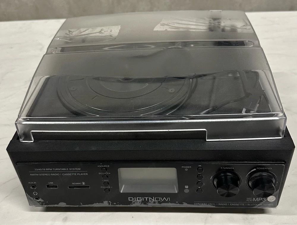 DigitNow! Plattenspieler + Vinyl zu mp3 Converter