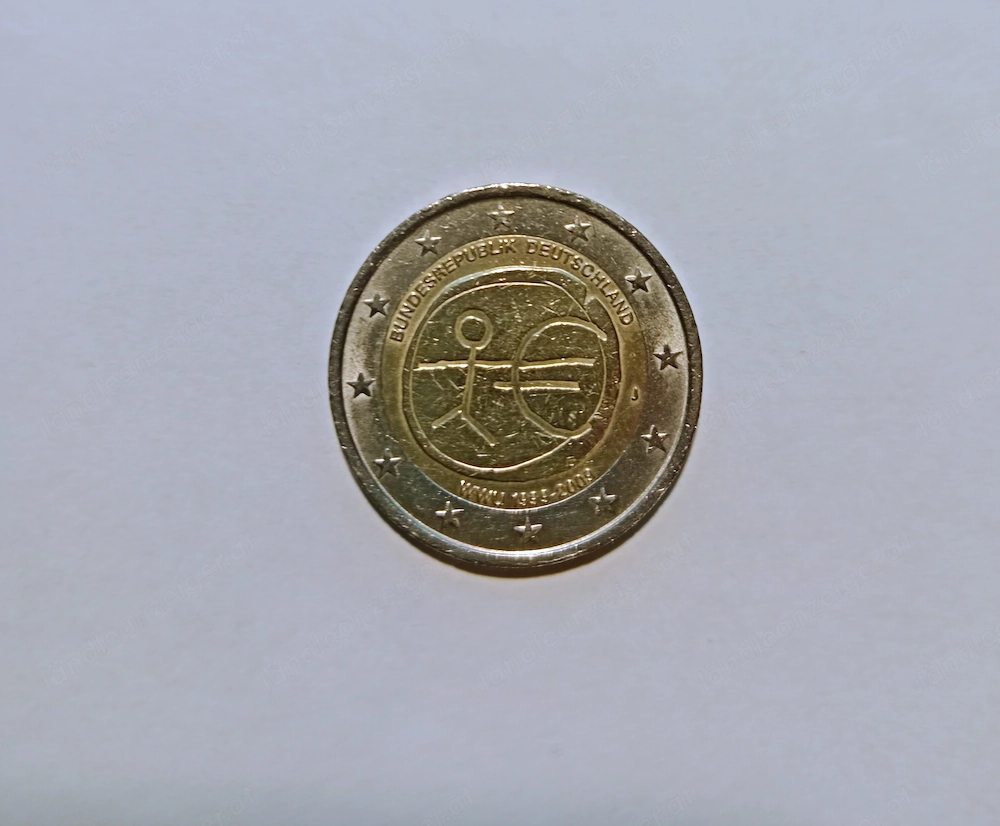 2 Euro Strichmännchen Münze