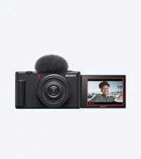 Sony Vlog Kamera ZV-1F | Digitalkamera (Klapp- und drehbares Display, 4K Video, Slow- Motion, Vlog F