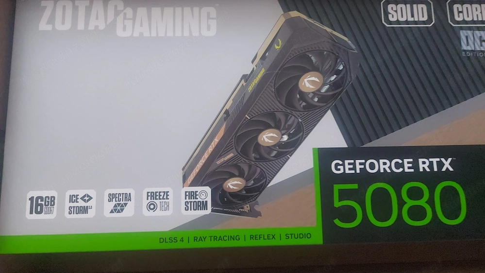 Rtx 5080 zotac