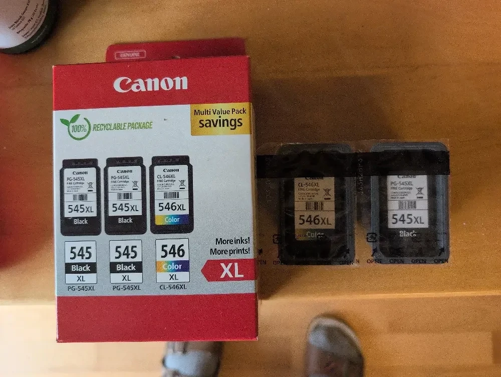 canon 545 546 Druckertinte