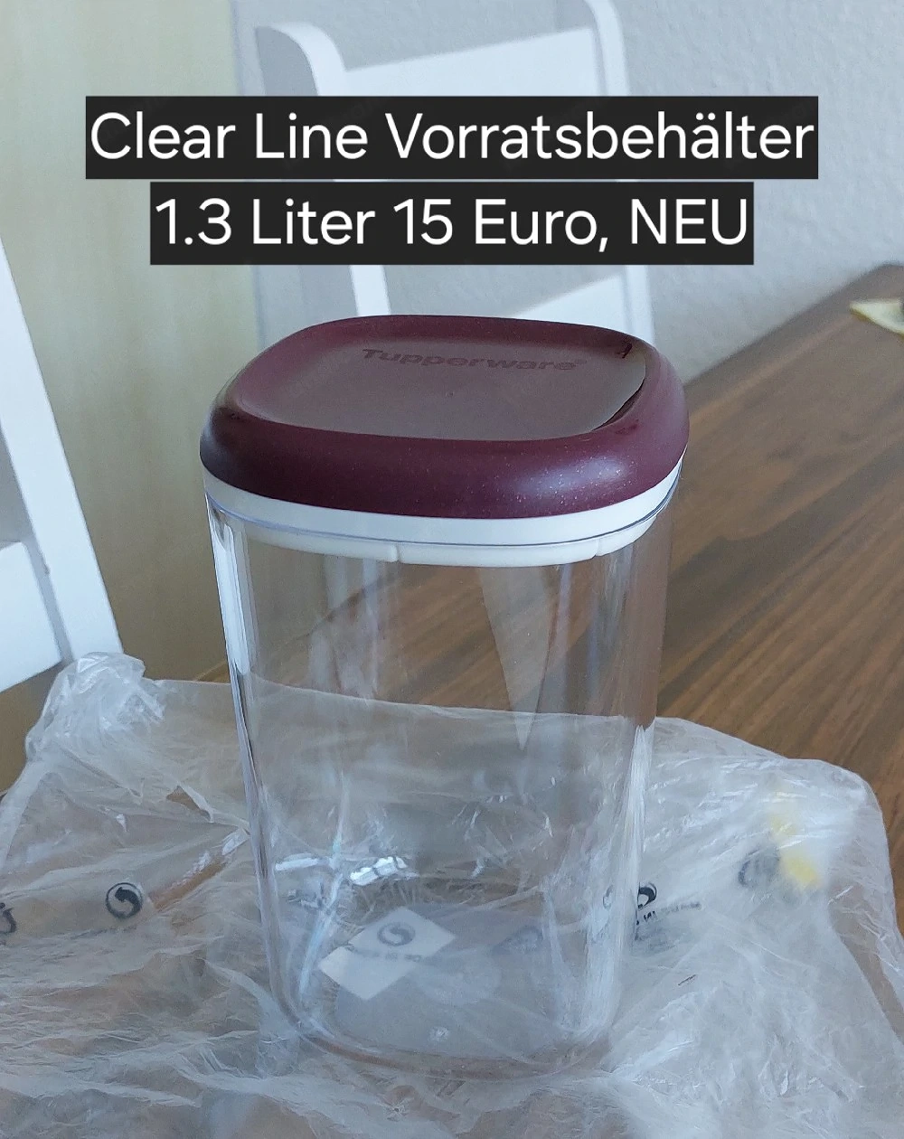 Clear Line Vorratsbehälter Tupperware NEU
