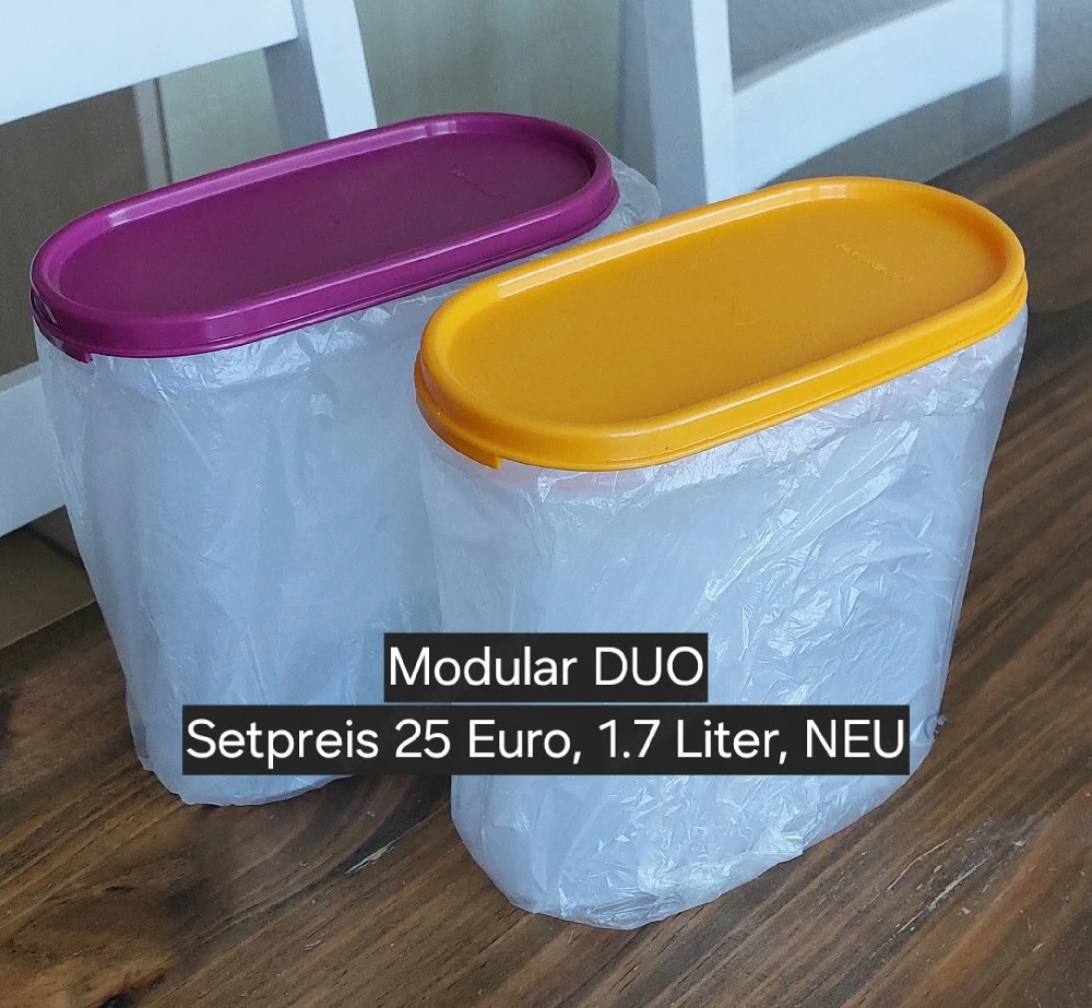 Modular Duo Tupperware NEU