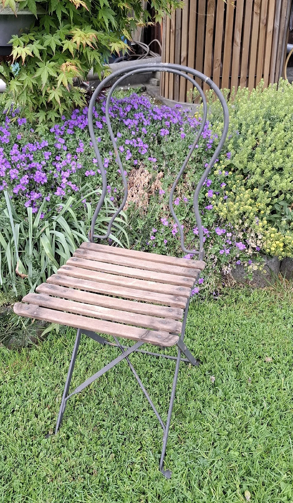 Shabby chic vintage Gartenstuhl 
