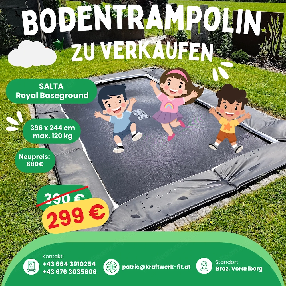 Schnäppchen - SALTA Bodentrampolin 