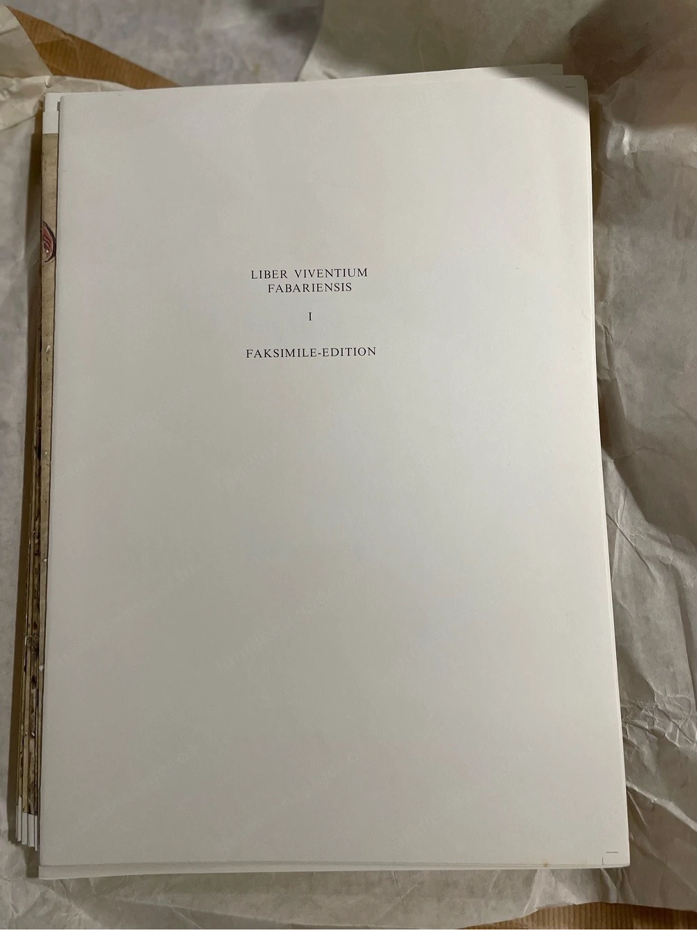 Liber Viventium Fabariensis, Faksimilie