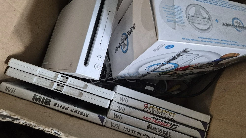 WII mit Spielen
