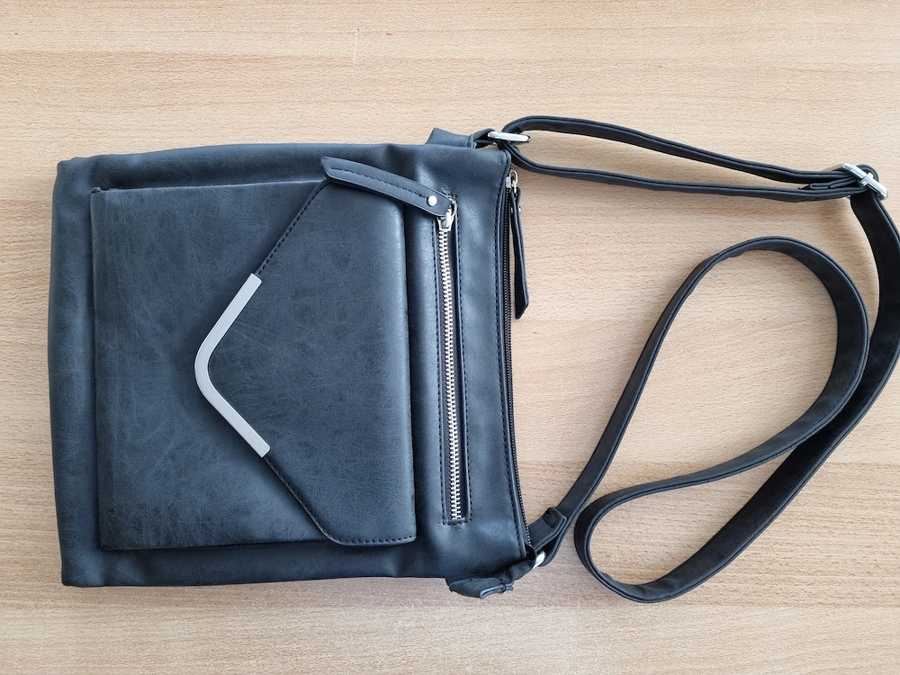 Tasche schwarz matt
