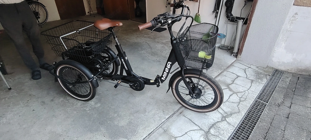 Blaupunkt Minna Lastenrad Klappmechanik