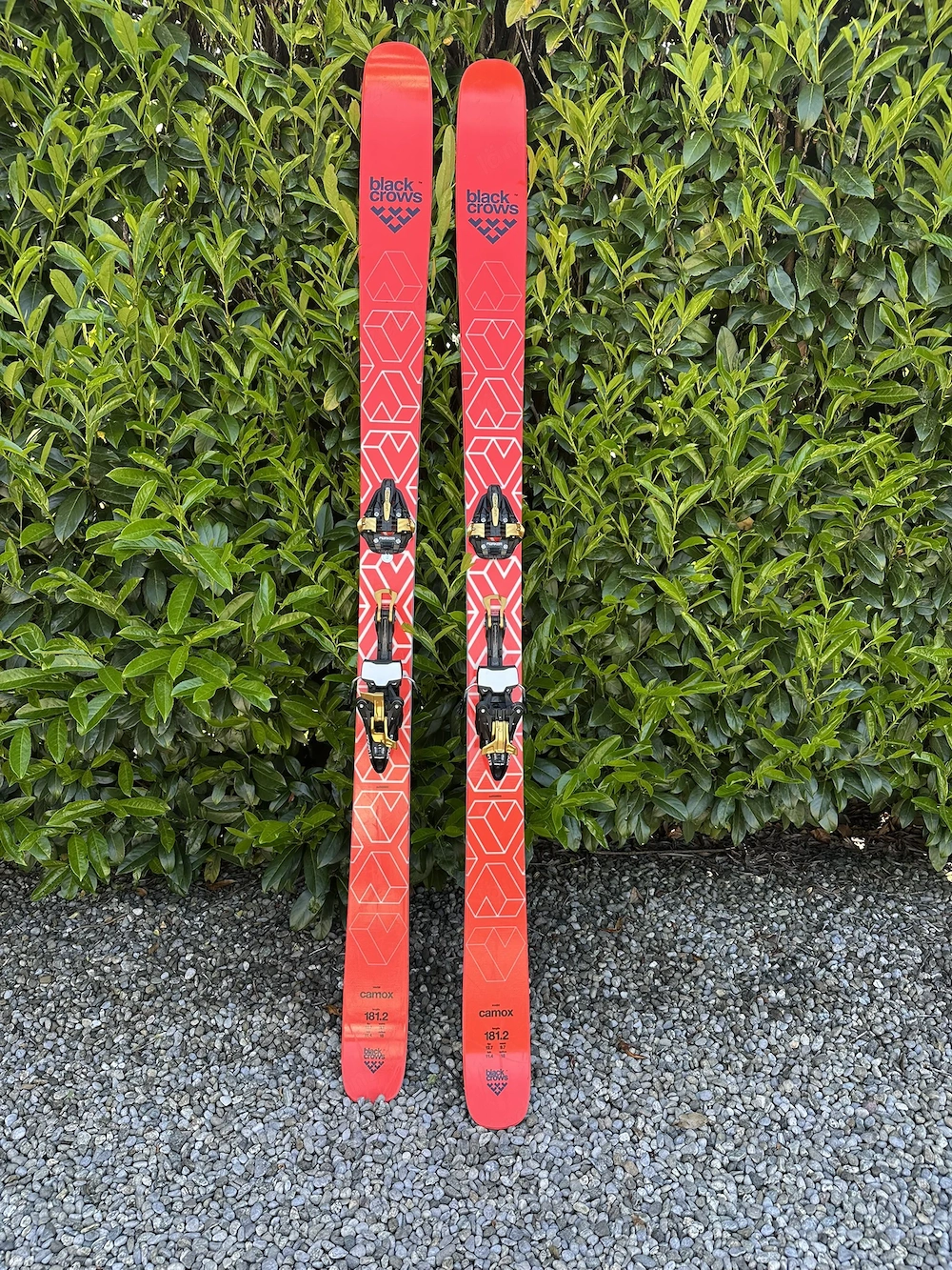 Black Crows Camox Freeride Ski mit Marker Kingpin Bindung und Fellen