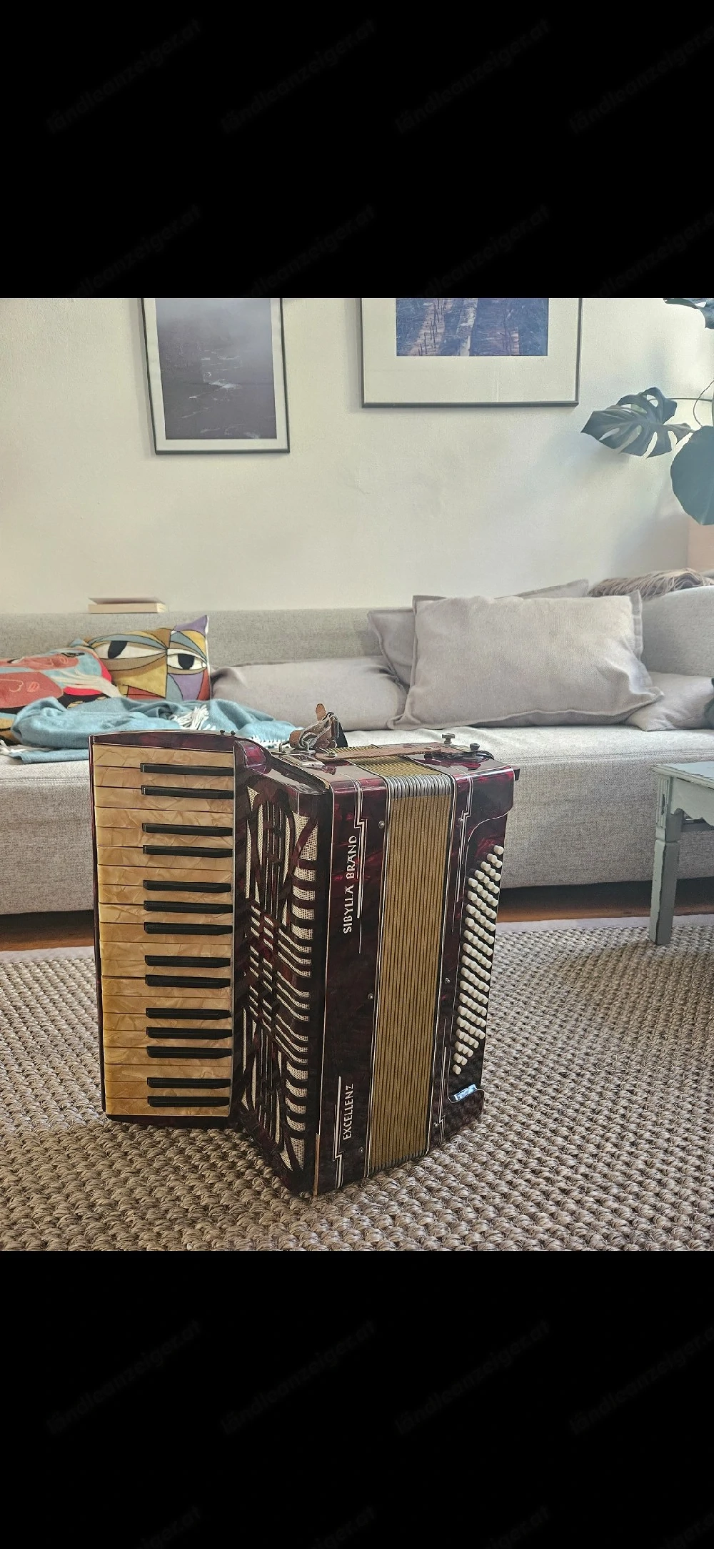 Akkordeon Sibylla Brand, Modell Excellenz