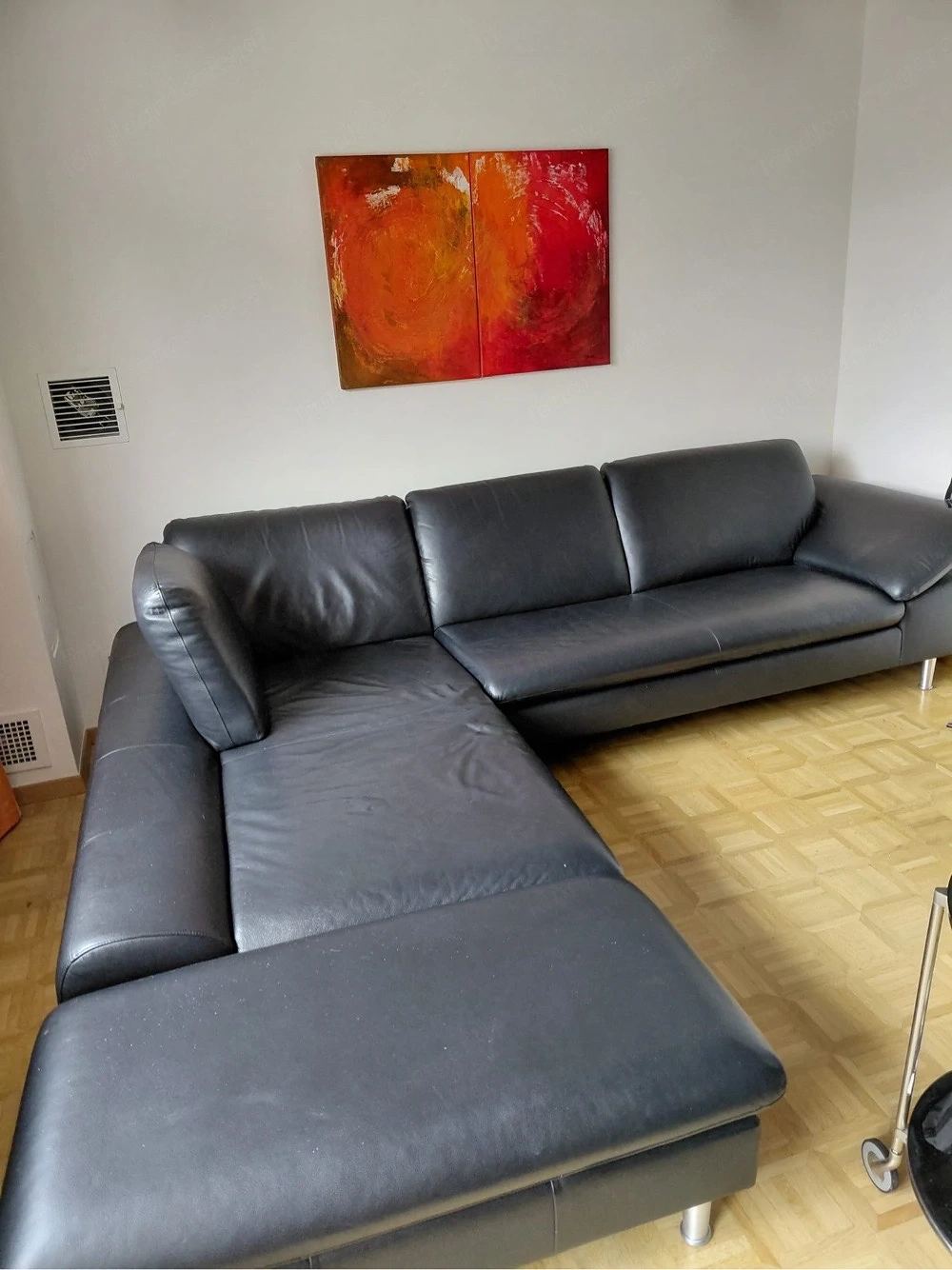 Echte Leder Couch, Sofa