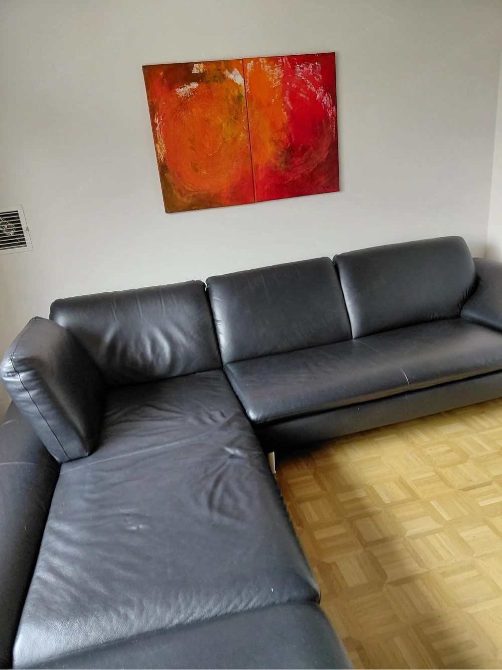 Echte Leder Couch, Sofa