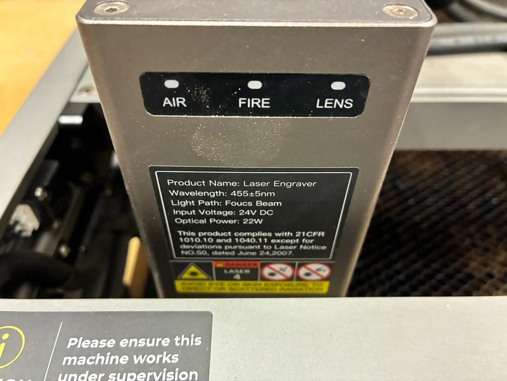 Lasercutter Lasergravierer Laser schneiden Creality Falcon 2 22W