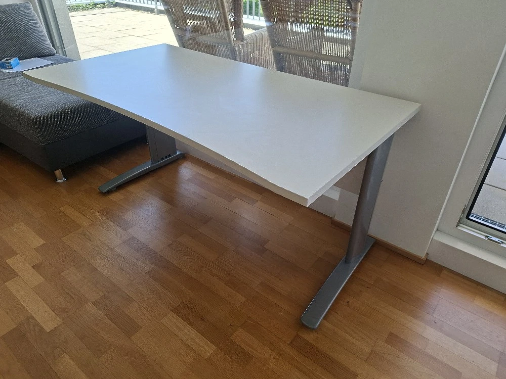 Schreibtisch weiß 150cm