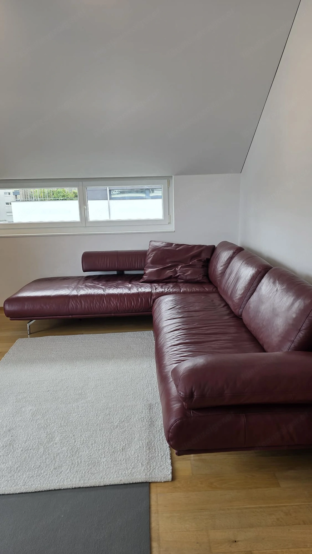 Exklusives Designer-Ledersofa DIETER KNOLL