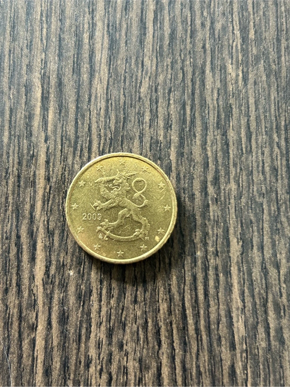 50 Cent Umlaufmünze Finnland 2009