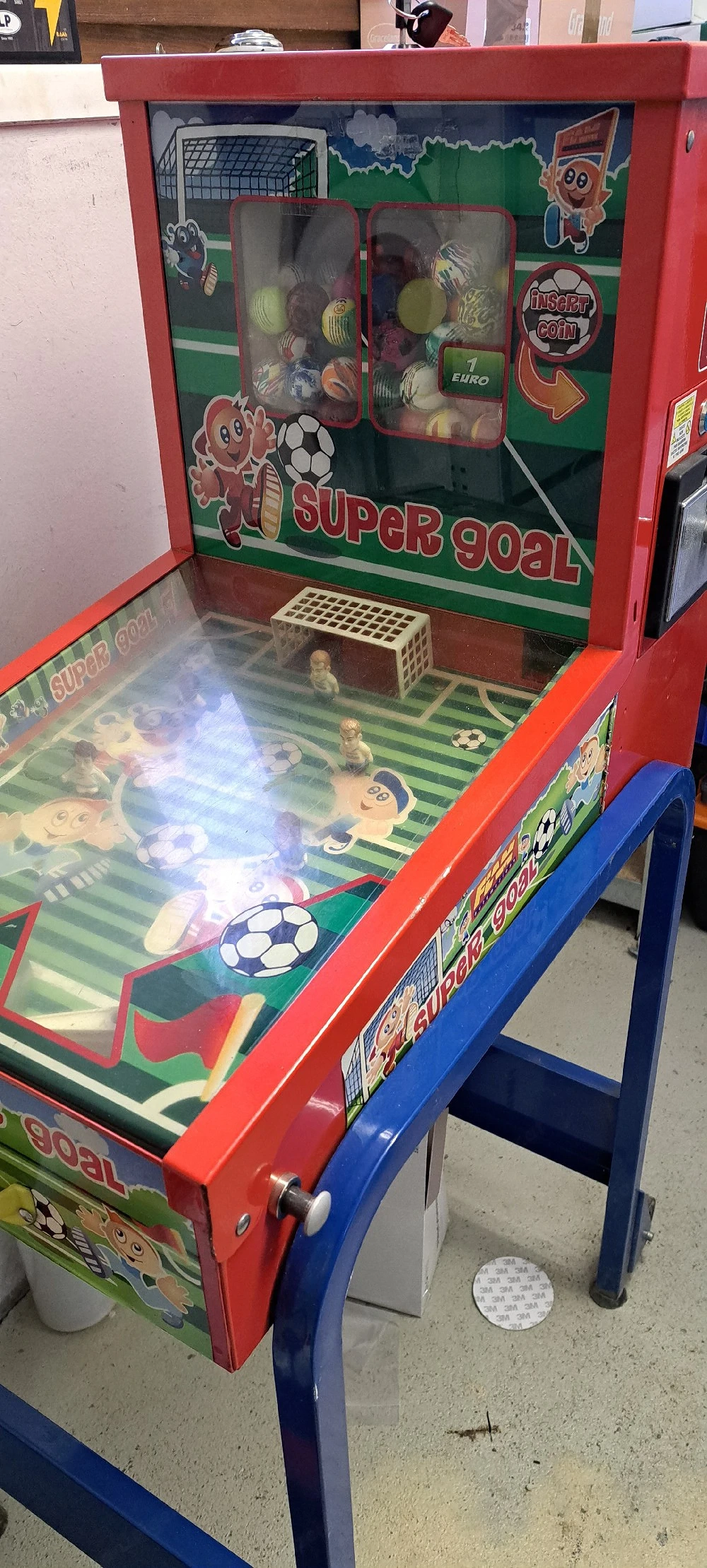 Kinder Flipper Flummiflipper Automat